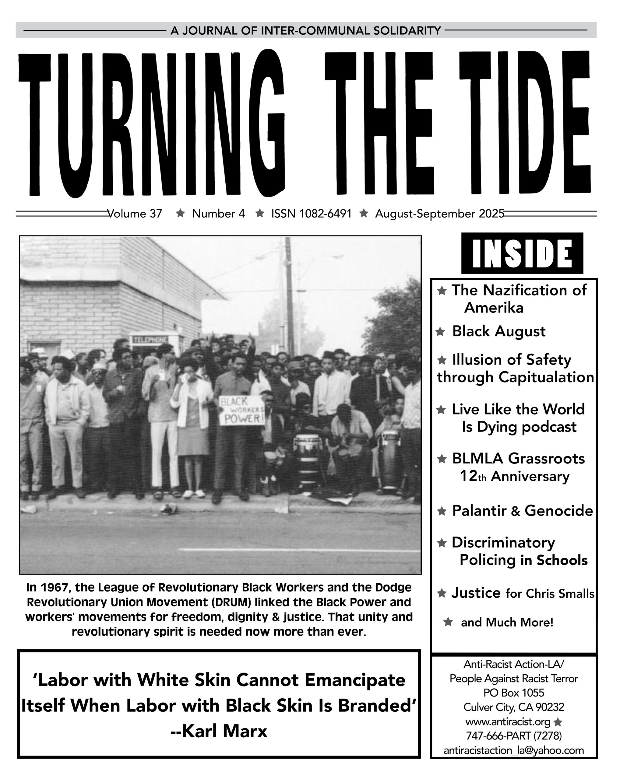 PDF of Aug-Sept 2025 issue of TTT Vol 37 #4