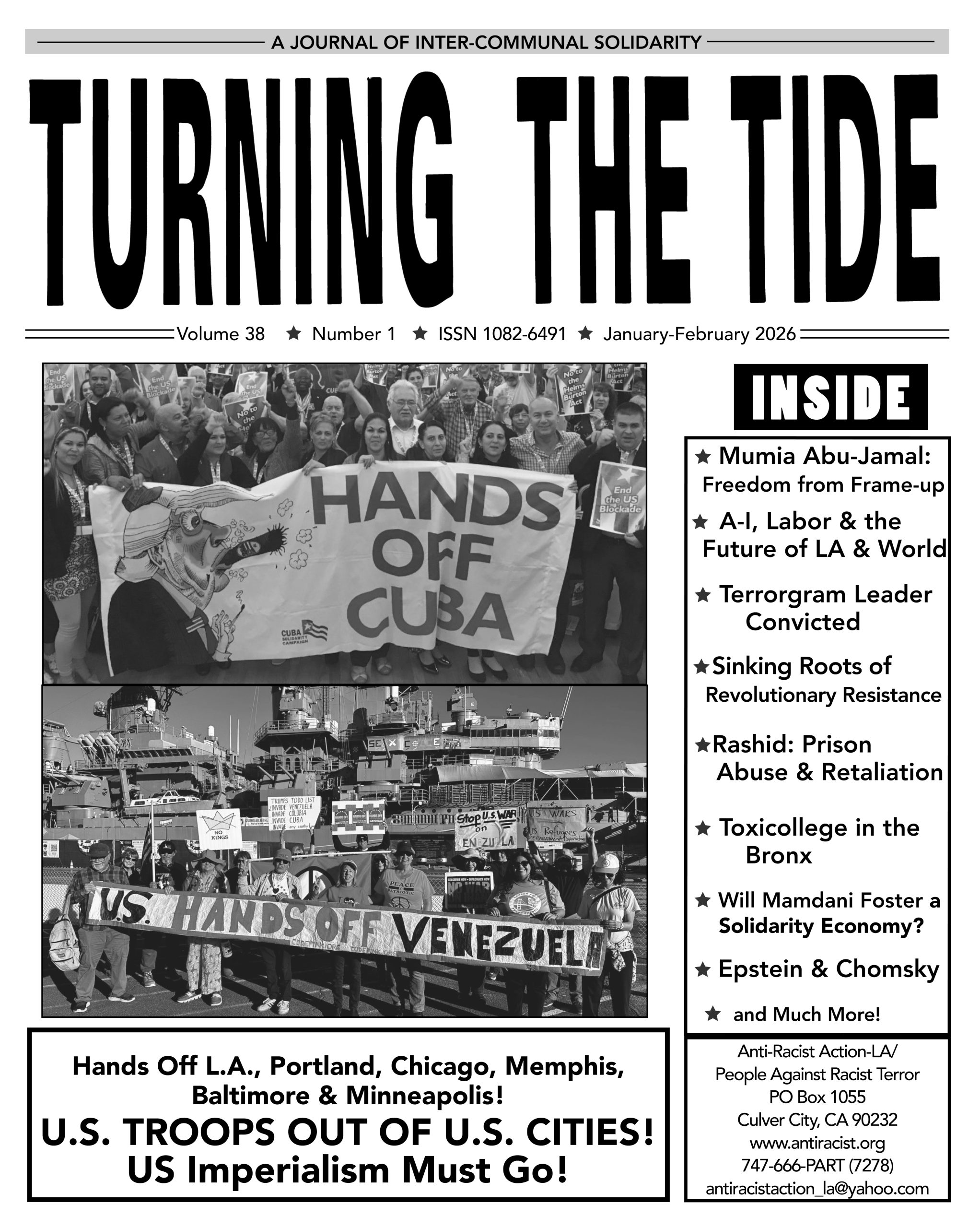 Vol. 38 #1 Jan-Feb. 2026 issue of TTT