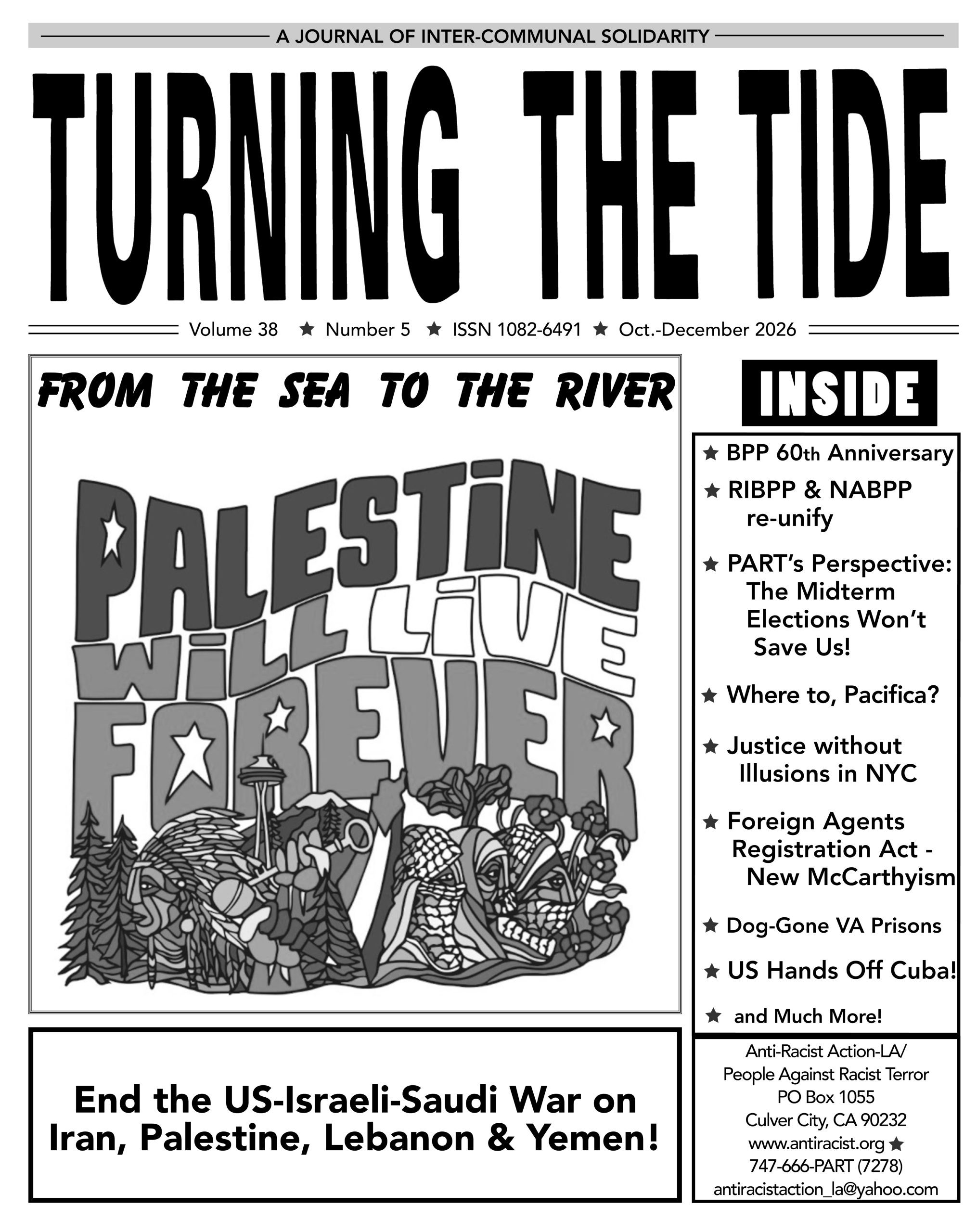TTT Oct-Dec 2026 issue Vol. 38 #5